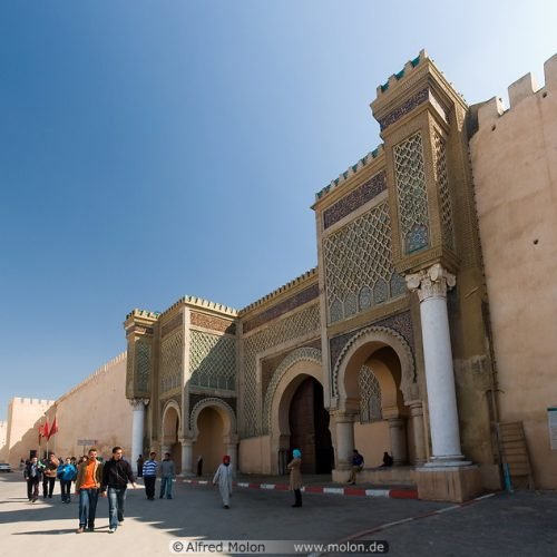 12 Bab el Mansour gate