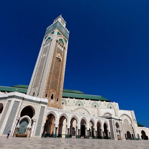 Hassan II Moschee, Casablanca, Marokko